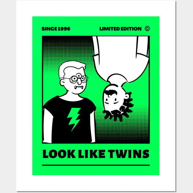 Look Like Twins 4 Wall Art by AlmostMaybeNever